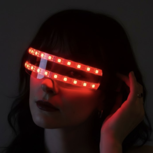 GGR™ Robo LED Glasses (Multi-Colourful with Remote)