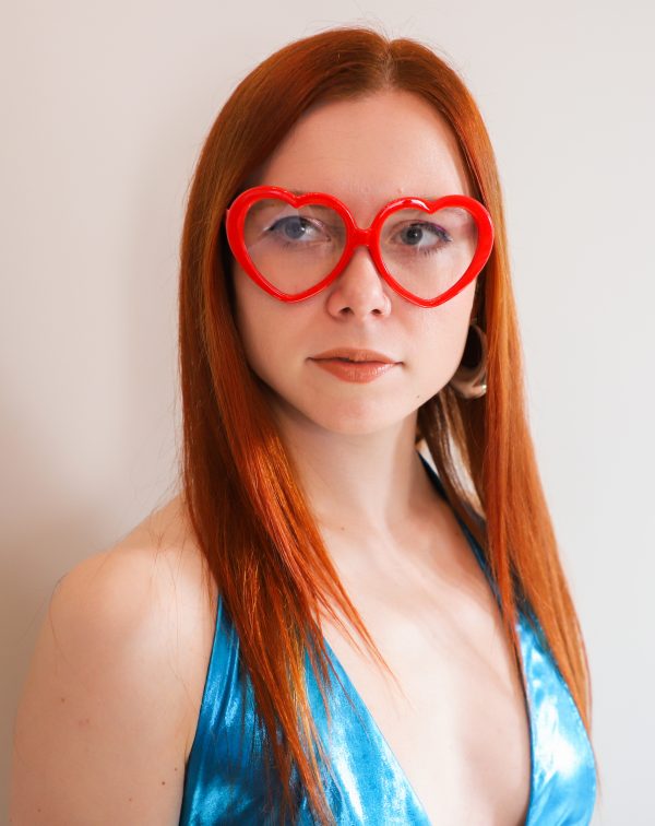 GGR™ Rainbow Diffraction Glasses (Red Heart Frame)