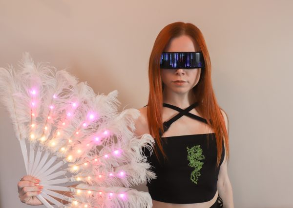 GGR™ Feathery LED Fan