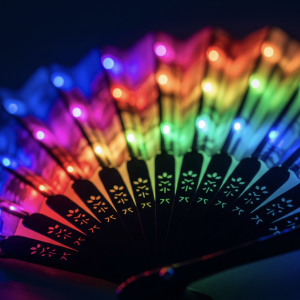 GGR™ LED Fan (Multi-Colourful)