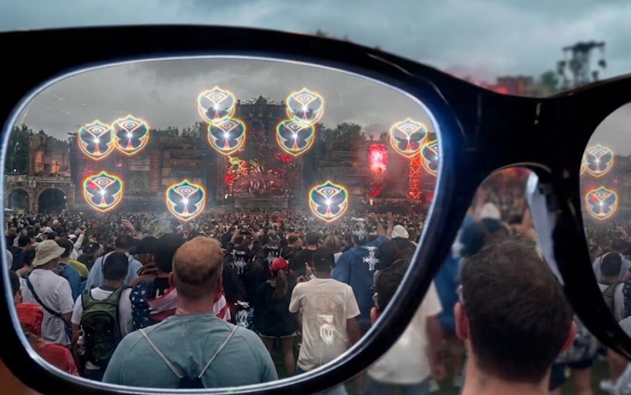 Custom Diffraction Glasses Live