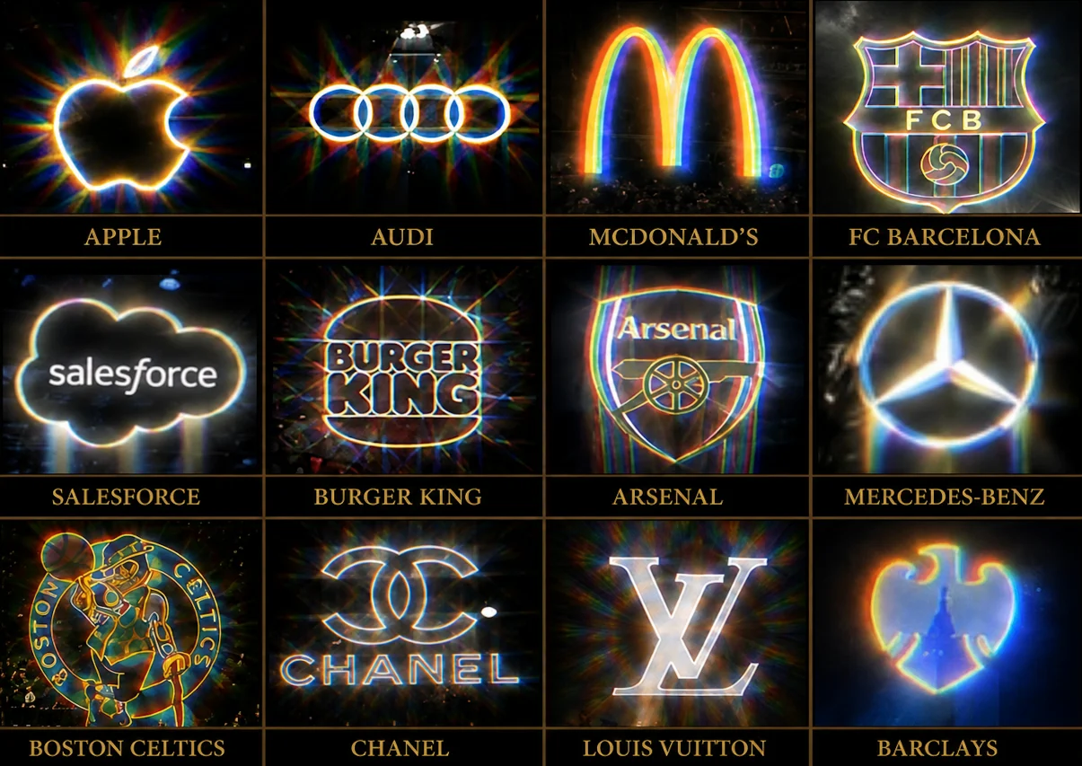Custom logo Hyperbeam glasses designs and lens shapes